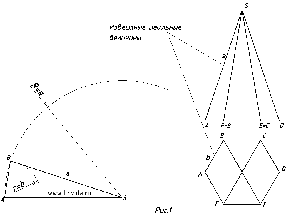 Как сделать шестиугольную призму